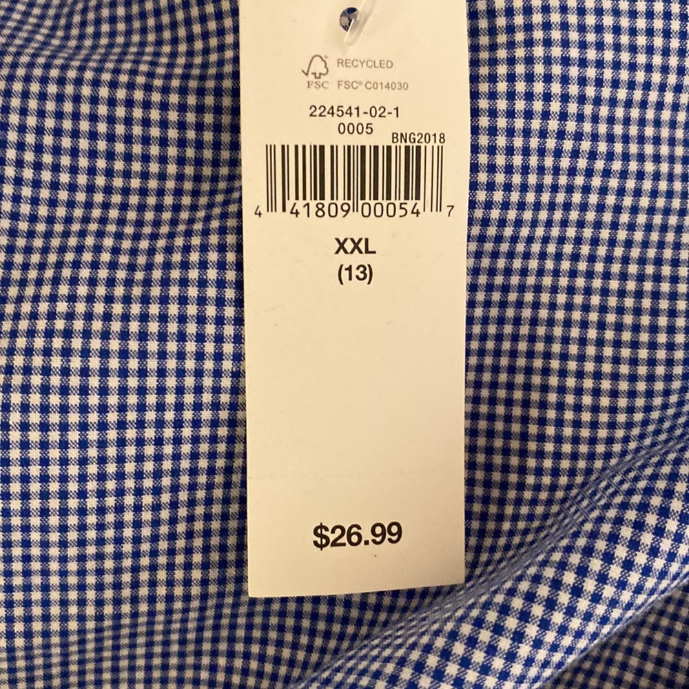 Gap Boys Button Down XXL Shirt-Classic! - Picture 5 of 5